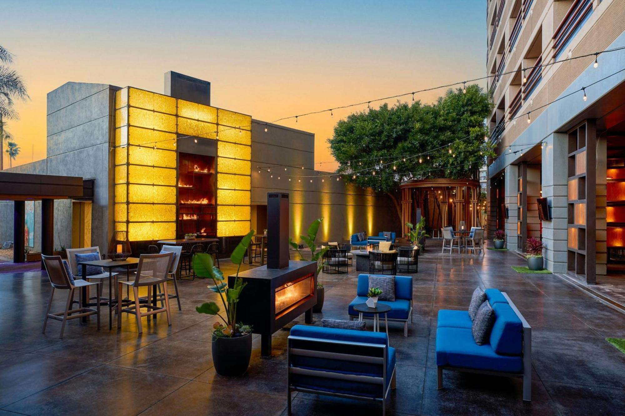 Marina Del Rey Marriott Hotel Los Angeles Exterior foto